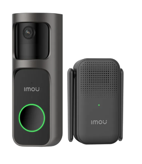 DB-3EN-4M0W/DS3 Timbre Inalámbrico, audio bidireccional, wifi, cámara integrada de 4mp, Posee IA