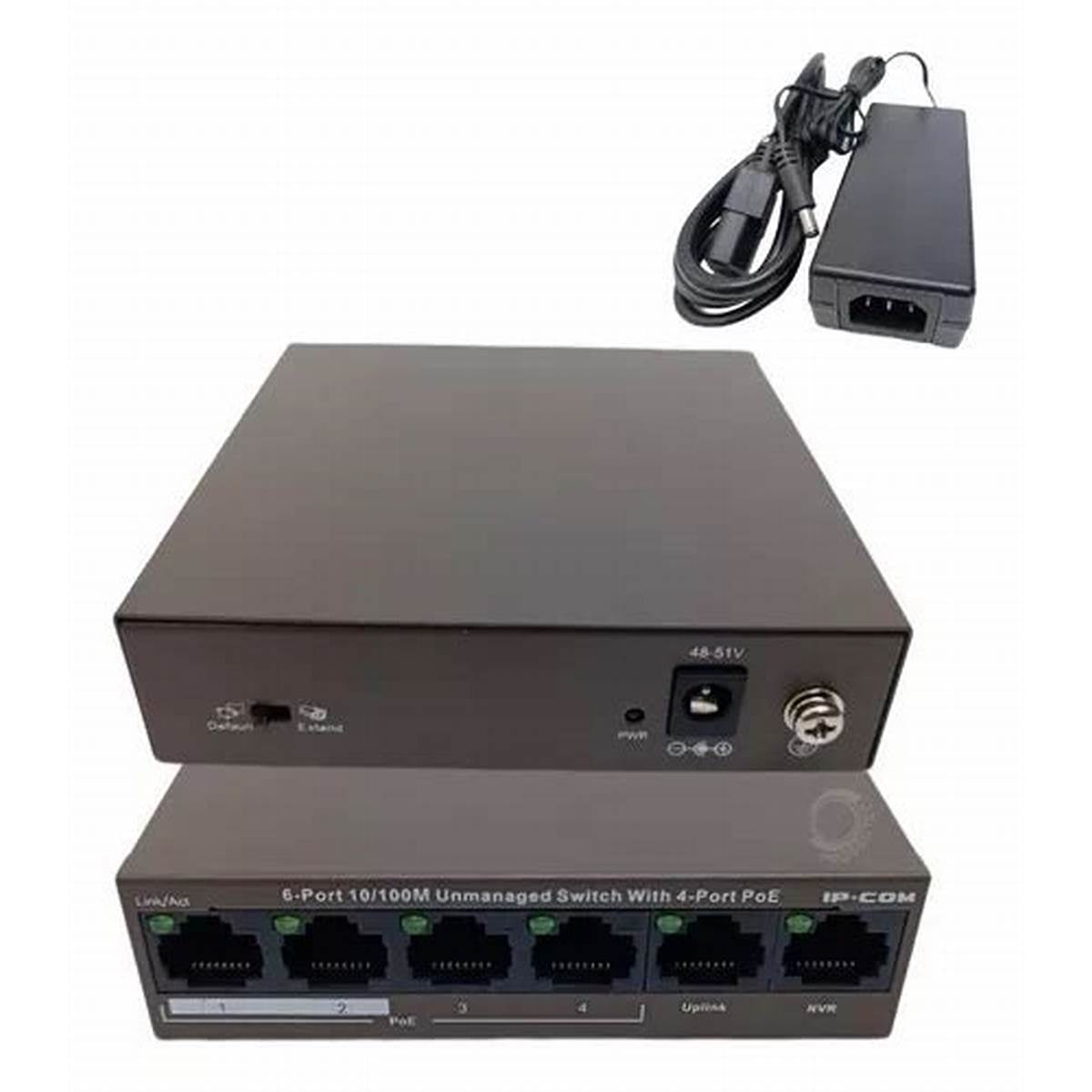 Switch PoE 4 Puertos BNTECH